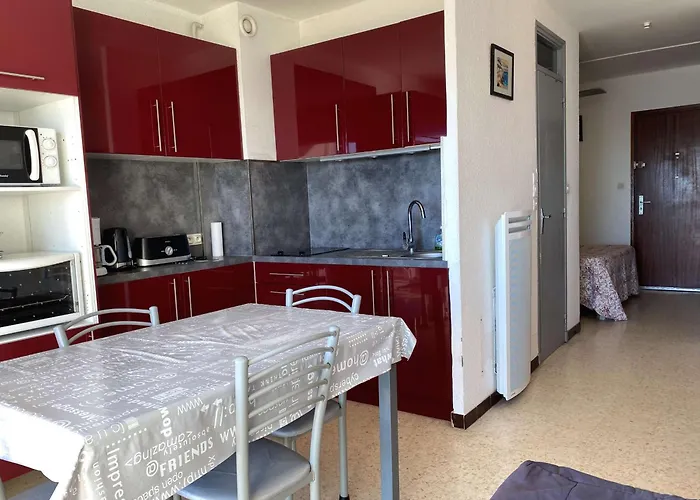 T1 Avec Parking A Balaruc-les-bains, Proche Des Thermes - Fr-1-553-236